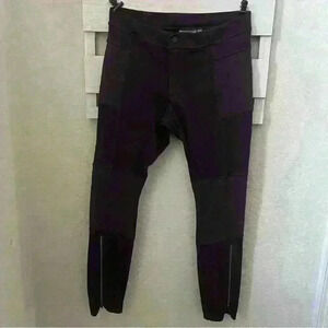 Athleta Trailsetter Moto Pant - Burgundy Size 4p